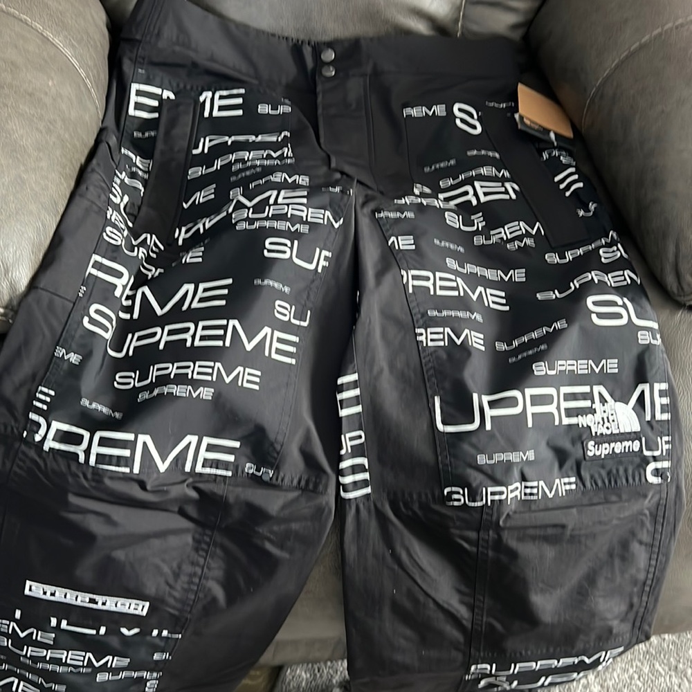 Brand new supreme north face tech pant